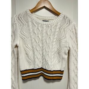 Kendall and Kylie crop sweater